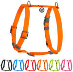 COLLAR Vízálló kutyahám M narancs QR-kódos azonosítóval