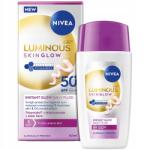 Nivea Luminous Skin Glow Könnyű Fluid archoz Világosító SPF50+ 40ml