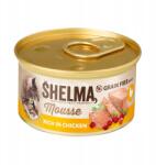 Shelma Macska Mousse csirke, áfonya, kakukkfű Gf, konzerv 85 g