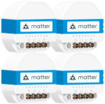 MEROSS Intrerupator inteligent 4-Pack Smart Wi-Fi Switch MEROSS MSS815MAQUA-UN (61342) - pcone