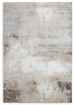 Takoy Szőnyeg 160x230 cm, világosszürke, fehér absztrakt mintával ASIA 4