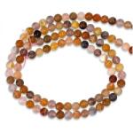  Margele Agata de Botswana Rotunda 6x6 mm pentru Bijuterii Handmade DIY