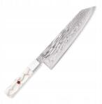 Dellinger Konyhakés Chef/Kiritsuke 220 mm Dellinger kovácsolt fehér hullámos (8595705411647)