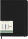 Moleskine Határidőnapló 2027 12 Hónap Heti Tervező Kemény Fekete "xl (7540163001)