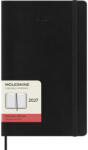 Moleskine Határidőnapló 2027 12 Hónap Napi Puha Fekete "l (7540154000)