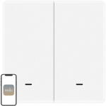 Moes Intrerupator inteligent Smart Wireless Scene Switch MOES ZT-B-EU2 ZigBee 2-button (59973) - pcone