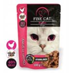 Fine Cat Grain-Free Sterilised csirke szószban 100g