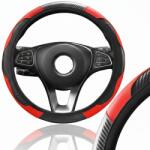 Best Kormányvédő Huzat Univerzális Piros Karbon Csúszásgátló 36-38 CM