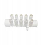 CDC Kollektor 10 port/vízfúvóka kádhoz rönkök spa hordók pvc fi 48 (8013)