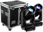 BeamZ Professional NEREID700 Set de 2 movinghead-uri hibrid in cutie de transport, LED alb de 700W, DMX, BeamZ Pro (152.097)