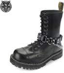 Leather & Steel Fashion guler (ham de încălțăminte) TORMENTORS SKULL - LSF3 49
