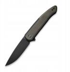 WEKNIFE Weknife Smooth Sentinel zöld Micarta fekete Stonewashed zsebkés (7634162403220)