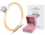 Goldmark Klasszikus Arany Eljegyzési Gyűrű Gyémánttal 0.18CT Aurelia 14KT 585 (ZPBRYLANT018585)