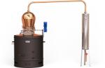 DES Cazan pentru tuica DES STABIL 200 L cu racitor cu flux continuu 30 L EM (66606)