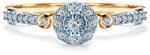 SAVICKI Inel Savicki: aur bicolor, diamante