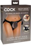 King Cock Elite KCE Comfy Body Dock Strap-On Harness Ham cu Placă Căptușită