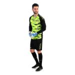 Givova Kit Portiere Difesa kapus szett fluo sárga-fekete 1910 XL