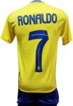 Ronaldo Focimez nadrággal Replika Al Nassr Ronaldo sárga-kék 176