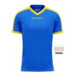 Givova Kit Revolution mez felső kék-sárga 0207 XXL