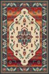 Agnella gyapjú szőnyeg isfahan tereus emerald - 200 x 300 cm