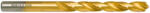 Baildon burghiu metalic cu 3 caneluri, 9 mm, HSS TiN (S), 125-81 mm (71109003) Burghiu