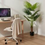  Planta Artificiala Tip Palmier Livistona Evantai, 7 frunze, 140 cm, Verde (AT1CT-IM1P-PL1D-SK7104)