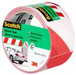 3M Bandă de marcare 4705 3M, alb-roșu 50 mm x 33 m
