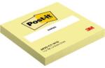 Post-it Notiță Post-it, 76mm x 76mm, 100 de coli per notiță, galben canar