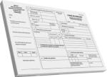  Foaie parcurs transport persoane, A4, 100 file, fata-verso, 3 bucati/set (TI14227) - forit