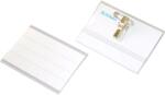 DONAU Ecuson orizontal Donau, 90 x 57 mm, cu ac si clip, 50 bucati/cutie (DN100963)