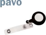  Snur retractabil pentru ecuson, 70 cm, 10 bucati/cutie (PV010402)
