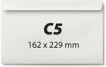  Plic C5, 162 x 229 mm, alb, autoadeziv, 70 g/mp, 500 bucati/cutie (KF30315)