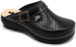 LEON PU101 LEON Comfort női bőr klumpa (LEON98-fekete-40)