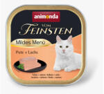 Animonda | Vom Feinsten Adult | pulyka és lazac alutálcás nedves eledel felnőtt macskáknak - 100 g