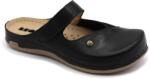 LEON 953 LEON Comfort női bőr klumpa (LEON1641-fekete-41)