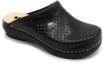 LEON PU100 LEON Comfort női bőr klumpa (LEON86-fekete-41)