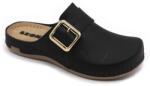 LEON 971 LEON Comfort női bőr klumpa (LEON6121-fekete-bakkar-39)