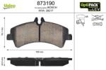 VALEO set placute frana, frana disc VALEO 873190 (873190)