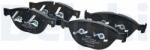 DELPHI set placute frana, frana disc DELPHI LP3921 (LP3921)
