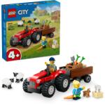 LEGO® City - Red Farm Tractor with Trailer & Sheep (60461)