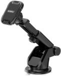 KAKUSIGA Suport Auto Magnetic, brat extensibil, 360 grade, prindere ventuza, Negru - KAKU KSC-473A (6921042116006) - google
