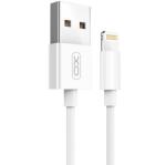 XO Design Cablu Date si Incarcare XO Design, NB47, USB la tip Lightning, 1m, 2.4 A, Alb (6920680896127)