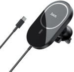 hoco. premium product Suport Auto Incarcare MagSafe 15W, Grila Ventilatie - Hoco Powerful (CA90) - Black (6931474744388)