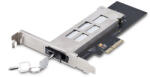 StarTech M2-REMOVABLE-PCIE-N1, PCIe, M. 2, PCIe 4.0, Fekete, Ezüst, PC, 10000 ó (M2-REMOVABLE-PCIE-N1)