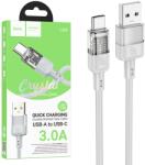 hoco. premium product Cablu transfer date si incarcare Hoco U129 USB-A - USB-C PD18W 3A 1.2m, Gri (6942007612456)