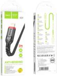 hoco. premium product Cablu Date si Incarcare Hoco (X59), USB-A la Lightning, 18W, 2.4A, 2m, Black (6931474794055)