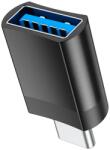 hoco. premium product Adaptor OTG Type-C la USB-A 2A - Hoco (UA17) - Black (6931474762009)