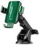 KAKUSIGA Suport Auto Telefon Kakusiga KSC-1498 Mechanical Gravity Lock prindere cu ventuza, Verde (Clc-Acc-1789)