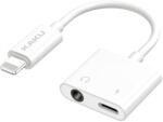iShield Adaptor audio 3 in 1 USB lightning - AUX si port lightning, Loomax, compatibil iPhone, iPad si iMac (6921042113593)