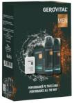 GEROVITAL Men casetă 1: loțiune după ras 100 ml + deodorant antiperspirant Seductiv 150 ml + spumă de ras Mentol 200 ml